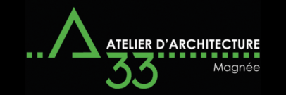 logo atelier 33 architecture vert